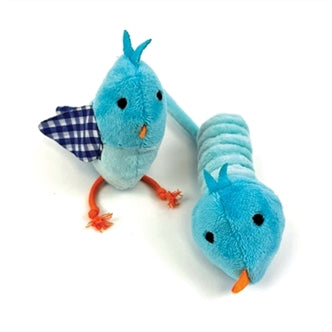 # Tabby Patch Blauwe Vogel 8/9CM 2S