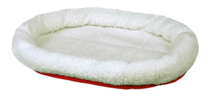 Trixie Mand Rond Wolwit/rood 47X38CM