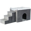 Trixie Huis Harvey+trap Gs/wit 119X50X47CM