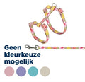 Trixie Kattuig+riem Bloem Ass 27-45X1CM – Halsbanden/Lijnen Overig