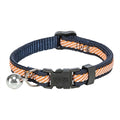 Trixie Kathb Streep Bl/oranje 20-30X1CM – Halsbanden/Lijnen Nylon