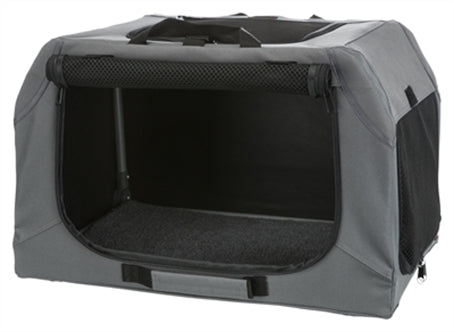 Trixie Soft Kennel Easy Grijs 50X36X33CM