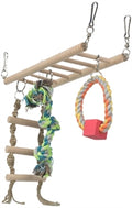 Trixie Brug+touwladder Hout 35X15CM 3ST