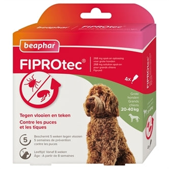 Beaphar - Fiprotec Spot on 20-40KG 3+1PIP
