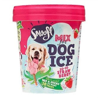 - Smoofl Ijsmix Hond Aardbei 160GR
