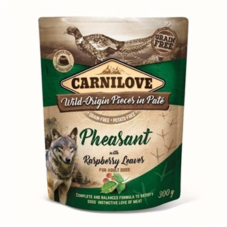!! Carnilove Dog Pouch Pheas 12X300