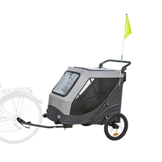 Trixie Fietskar Opv Grijs XL Tot 45 kg – Outdoor