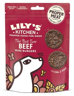 Lily Dog Best Ever Beef Burger 70GR