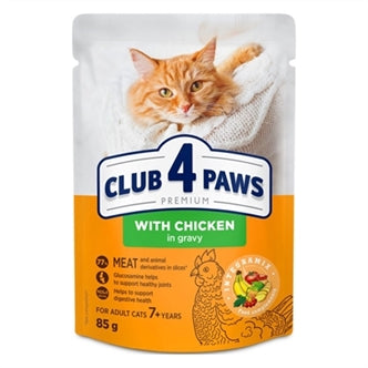CLUB4 Sen 7+ Kip in Saus 24X85GR