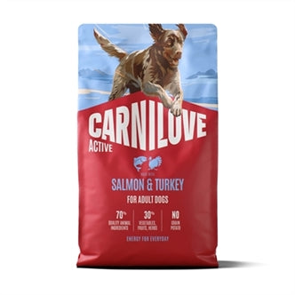 Carnilove Carnil Active Ad Salm/turkey 4 kg – Droogvoer