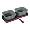 Zolux ! Bvk Opvouwbare Bak Rood 2X700ML