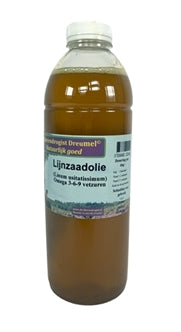 Dierendrogist Lijnzaadolie 1 liter – Voedingssupplementen