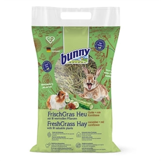 Bunny Nature Freshgrass Hooi Komkommer/Korenbloem 500 gr