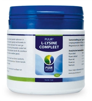 Puur L-lysine Hond en Kat 50GR