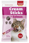 Sanal Cream Sticks Salmon 5X15GR
