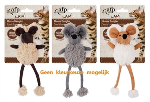 Afp Mouse Dangler+catnip Ass