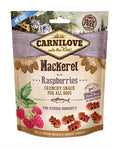 !! Crunchy Snack Mackerel/raspb 200