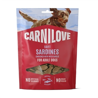 Carnilove Soft Snack Sardines/wild Garl 200 gram – Snacks Zacht