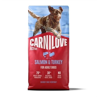 Carnilove Carnil Active Ad Salm/turkey 12 kg – Droogvoer