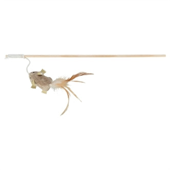 Trixie Hengel Muis Veren/hout 50CM 4ST