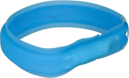 Trixie Trixie Halsband USB Flash Light Blauw 70 Cm — 2 Stuks