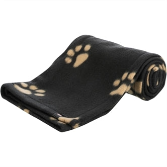 Trixie Trixie Beany Fleece Deken Zwart 100x70 Cm