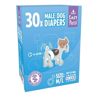 Easypets Hondenluiers Reu M/l 30ST
