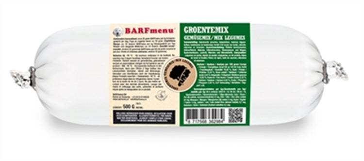 Barfmenu Groentemix 500GR