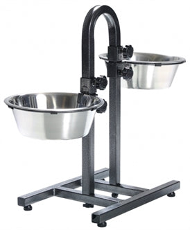Trixie Trixie Hoogte-verstelbare Bakkenstandaard 2x2,8L