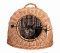 Trixie Trixie Rotan Kattenmand Met Deur 50 Cm