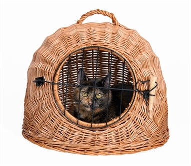 Trixie Trixie Rotan Kattenmand Met Deur 50 Cm