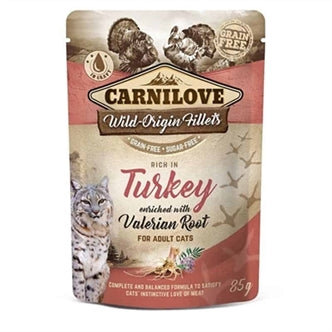 !! Carnilove Cat Pouch Turkey 24X85