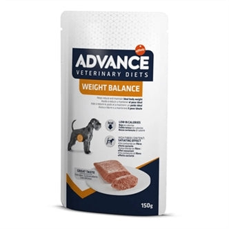 ! Advance Vet Dog Weight Bal 8X150G