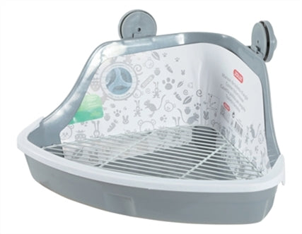 Zolux Hoektoilet Kng Grijs S 32CM