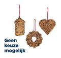 Best For Birds - Vogelvoerfiguur Ass 15X3,5X14,5CM – Droogvoer/Zaden
