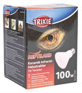 Trixie Infrar Warmtestraler Keram 100W – Verlichting/Warmtelampen