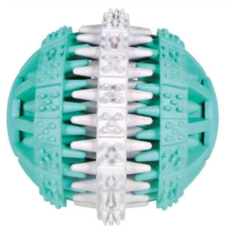 Trixie Denta FUN BAL Rubber Munt 6CM 3ST