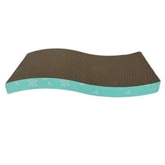 - Easypets Wave Cat Scratcher Turq