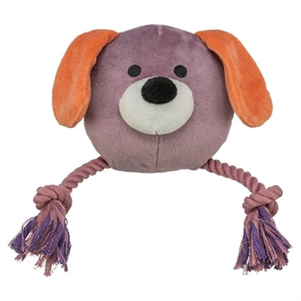 Trixie Hond Pluche MET Touw 27CM 3ST
