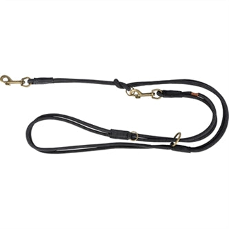 Trixie Riem Pure Rond MP Zwart 200X1CM