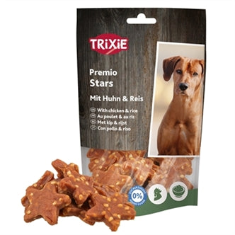 Trixie Premio Stars Kip/rijst 6X100GR