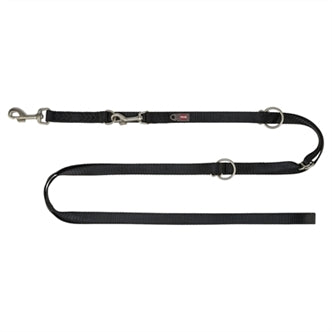 Trixie Riem Premium Zwart 300X1,5CM