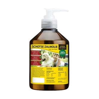 Zalmolie Naturel+pompje 500ML