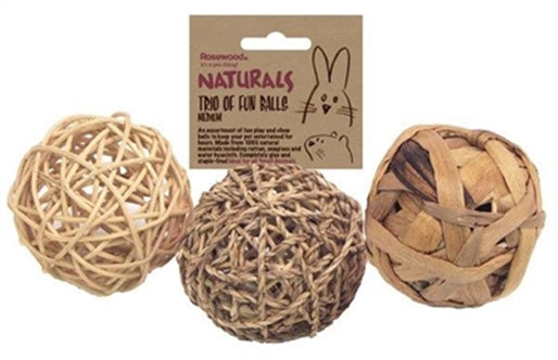 Trio of Fun Balls M 8CM