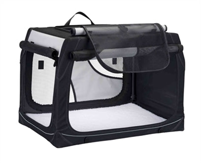 Trixie Trixie Transportbox Vario Zwart/grijs 76x48x51 Cm