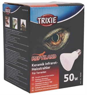Trixie Infrarood Warmtestraler Keram 50W – Verlichting/Warmtelampen