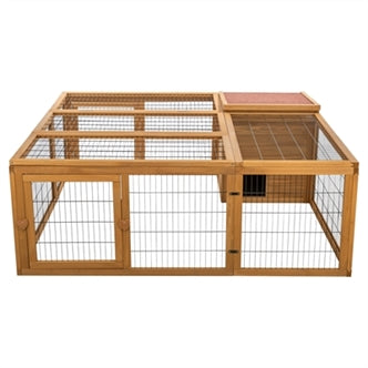 Trixie Ren + Afdekking Dbrn 150X150X53CM – Kooien/Hokken