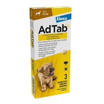 Adtab Kauwtab Hond 1,3-2,5KG 3TBL