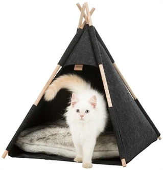 Trixie Katten Tipi Vilt Antrac 55X55X65CM