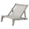Trixie Strandstoel Hout Grijs 51X33X37CM